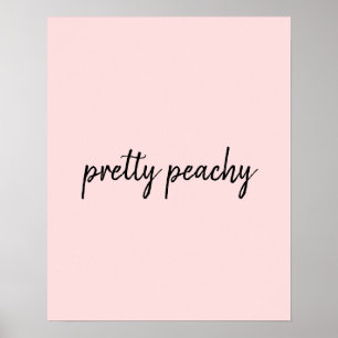 Bara perfekt modern minimalistisk snygg skriftdesi poster