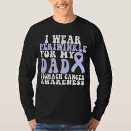 Bära Periwinkle for My Pappa Stomach Cancer T Shirt