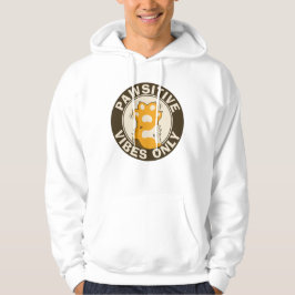 Bara positivitet Kattklösa Roliga Skämt Hoodie