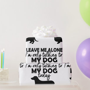 Bara prata med min Hund om att skriva Pappert Presentpapper