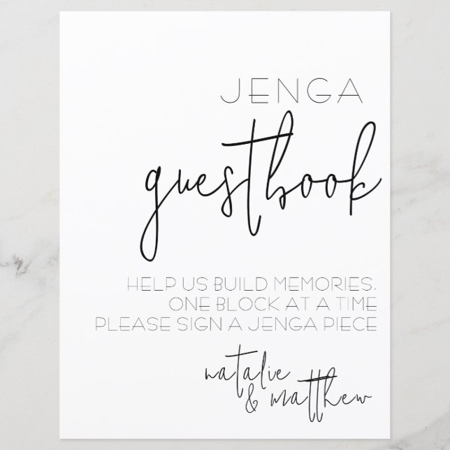 Bara Quaint Guest Bok (Framsida)