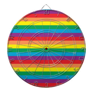 Bara Rainbow Mönster Darttavla