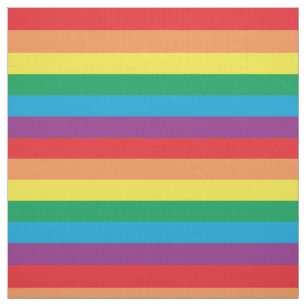 Bara Rainbow Mönster Tyg