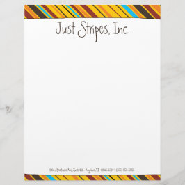 Bara Rand Anpassningsbar Letterhead Brevhuvud