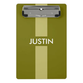 Bara Rand oliv grönt + ditt namn/dina idéer