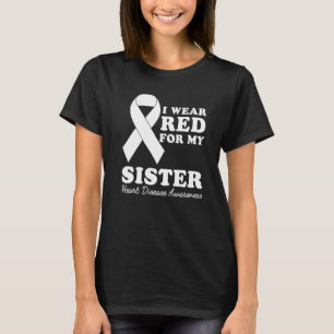 Bära Red för min hjärtsjukdom T Shirt