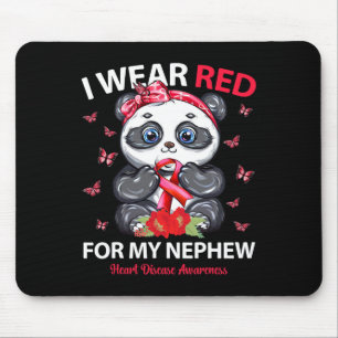 Bära Red for my Nephew Heart Disease Awareness P Musmatta
