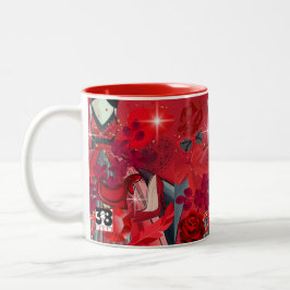 Bära Red Två-Tonad Mugg