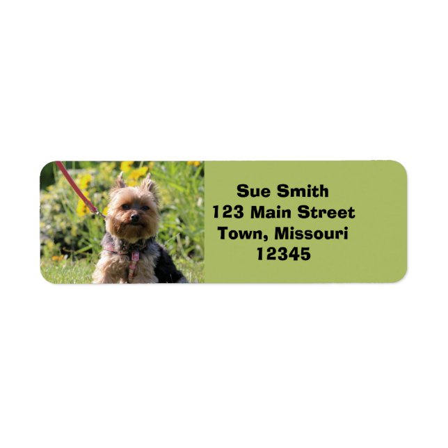 Bara ren älskling returadress etikett (Framsidan)