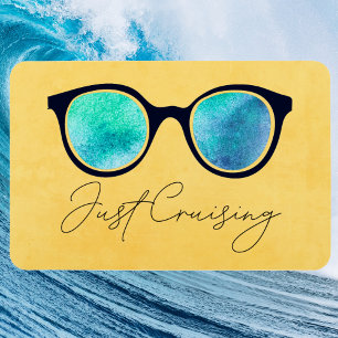 Bara Roligt Cruise Frakt Cabin Door Finder Magnet
