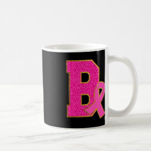 Bära Rosa Bulldog Breast Cancer Awareness Bulldog Kaffemugg