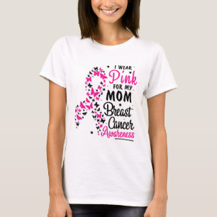 Bära Rosa för medvetenheten om bröstcancer hos kvi T Shirt