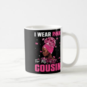 Bära Rosa för min kusin Breast Cancer Af Kaffemugg