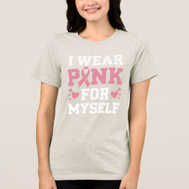 Bära Rosa Myself T Shirt