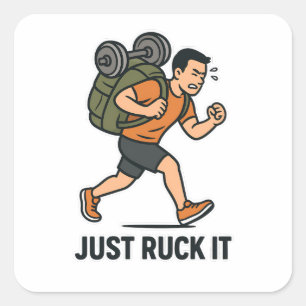 Bara Rucka Det Roligt Klistermärke – Fitness & Ruc