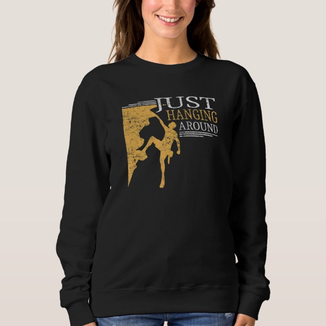 Bara runt för att hala och klättra t shirt (Framsida)
