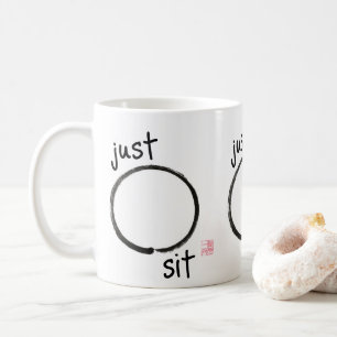 Bara sätt dig kaffemugg