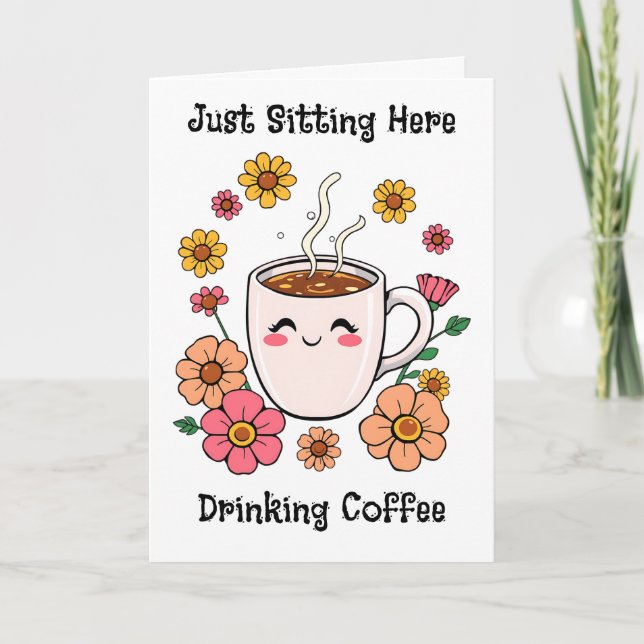 Bara Sitta funderar på dig. Kort (Framsida)