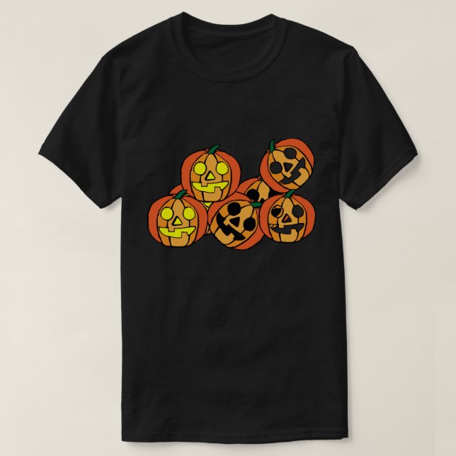Bara sju pumpar är lämnat! t shirt (Design framsida)