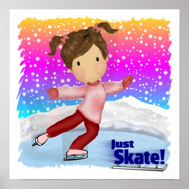 Bara skata poster (Framsidan)