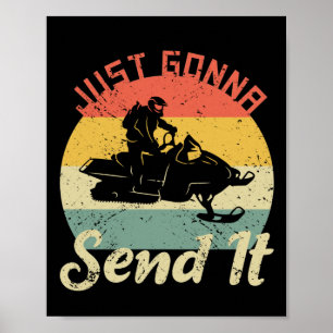 Bara skicka den till en liten mobil vinter poster