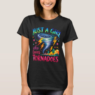 Bara skjorta älskar Tornados Väderjägare Meteorol T Shirt