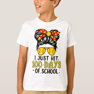 Bara Slå Lycklig 100 dagar med skolprogramvara B T Shirt