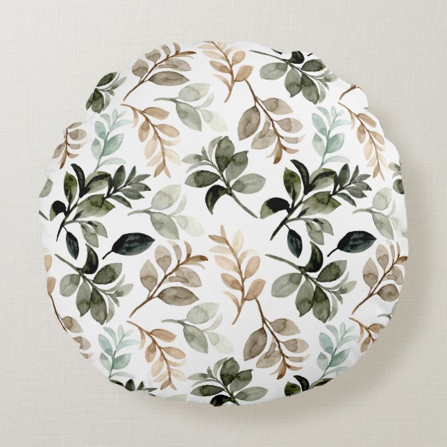 Bara slappna av rund kudde (Framsidan)