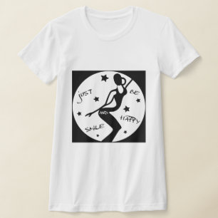 Bara Smile och Var Lycklig.. T Shirt