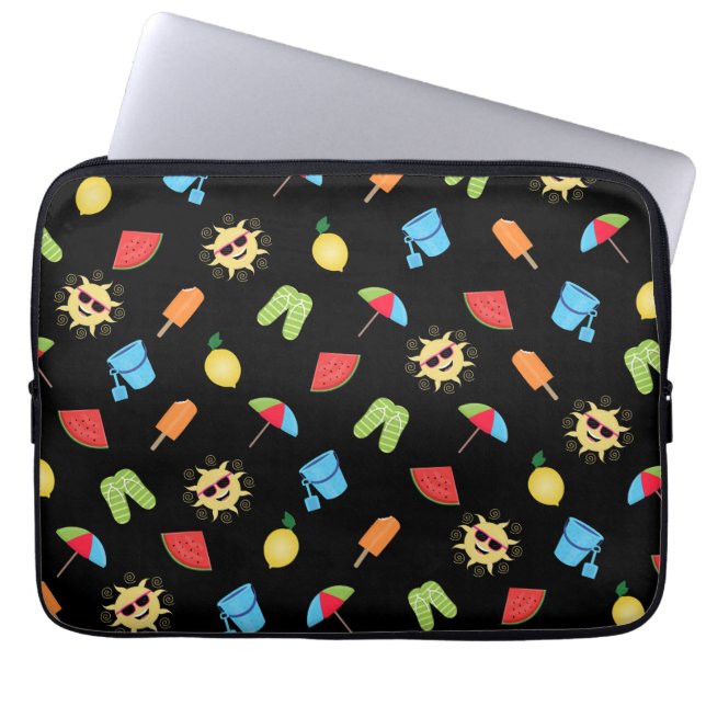 Bara sommartid laptop fodral (Framsidan)