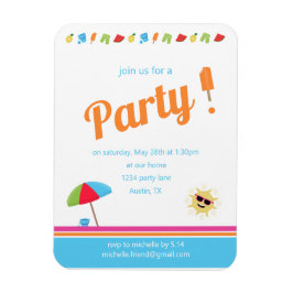 Bara sommartid magnet