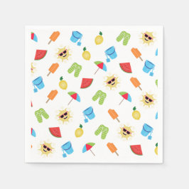 Bara sommartid pappersservett