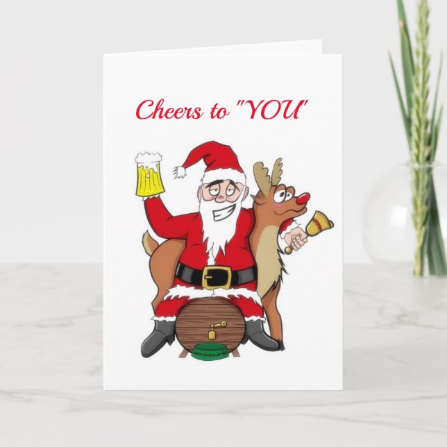 BARA *SPECIELLA MÄNNISKOR* HAR *DECEMBER* FÖDELSED HELGKORT (Framsida)