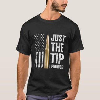 Bara Spetsen Jag Lovar Pistolägare Pro Vapen Usa F T Shirt