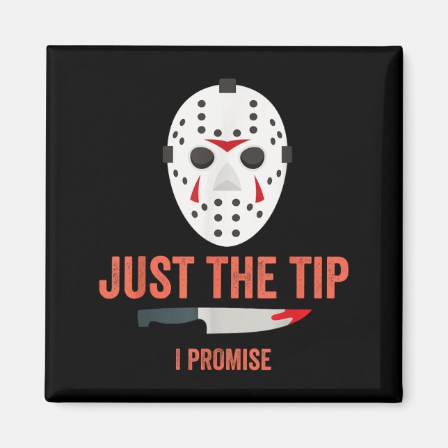 Bara Spetsen Jag Lovar Roligt Halloween-kostym Magnet (Framsidan)