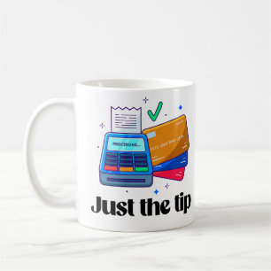 Bara spetsen kaffemugg
