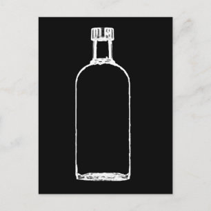 Bara spritdrycker vykort