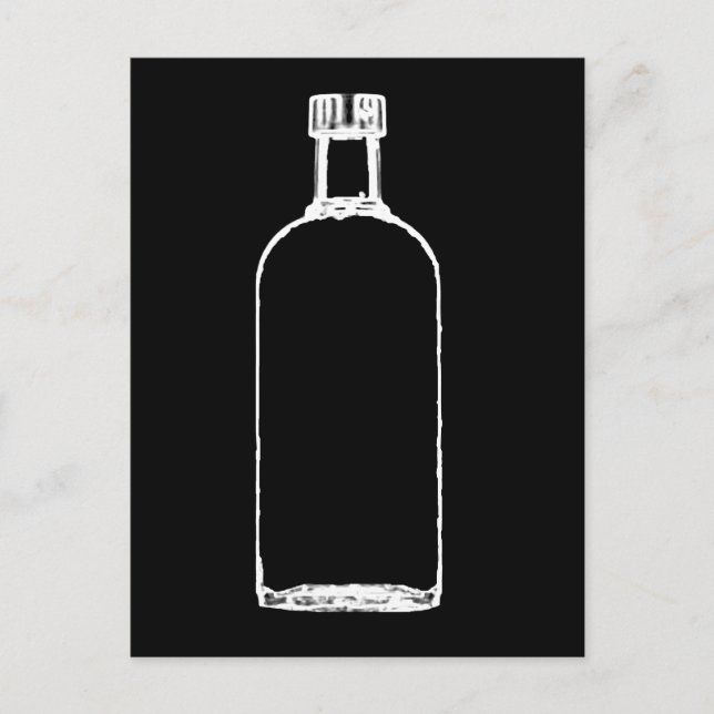 Bara spritdrycker vykort (Framsida)