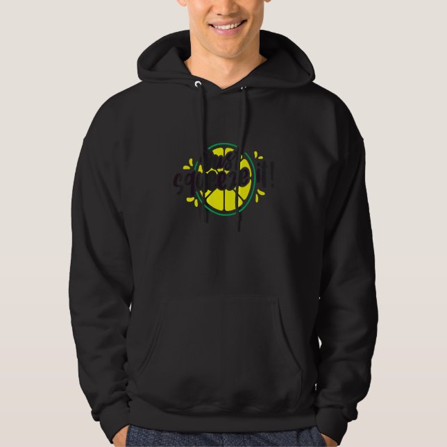 Bara Squeeze  Sommarverksamhet Citronjuice Zest Hoodie (Framsida)