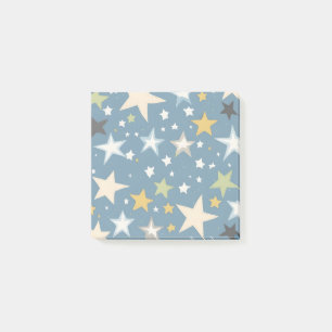 Bara stjärnor post-it block