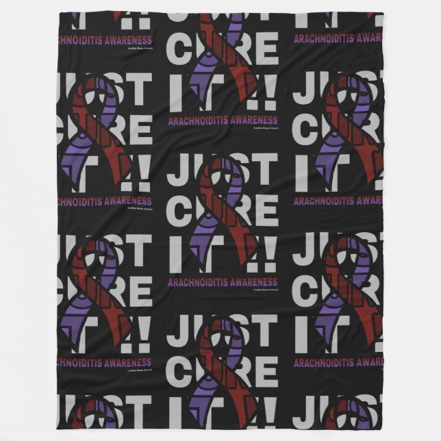 BARA STYCKA DET.. Arachnoiditis Fleecefilt (Framsidan)