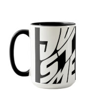 Bara svart- och vittypografi