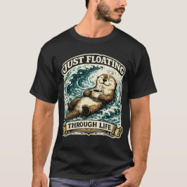 Bara svävar genom livet Havsutter T Shirt
