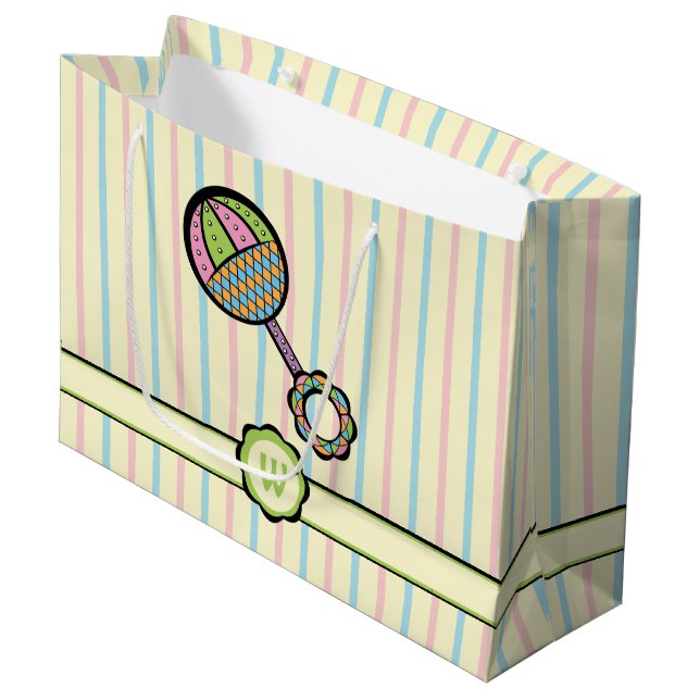 Bara Sweet Rattle Gift Bag (Framsidan Vinklad)