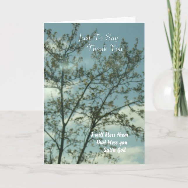 Bara tack kort (Framsida)