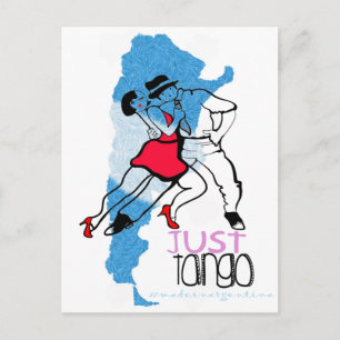 Bara Tango Tillverkad i Argentina Vykort