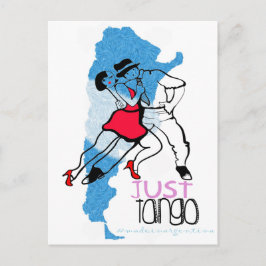 Bara Tango Tillverkad i Argentina Vykort