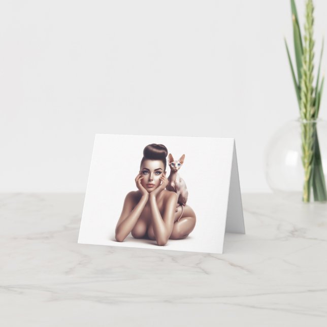 Bara tillgångar Sphynx Vuxen Kort (Framsida)