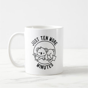Bara tio minuter till kaffemugg