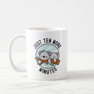 Bara tio minuter till kaffemugg